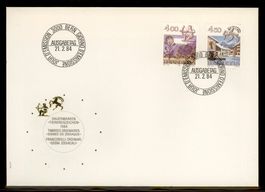 1984, FDC, Tierkreiszeichen (Nr. 692–693)