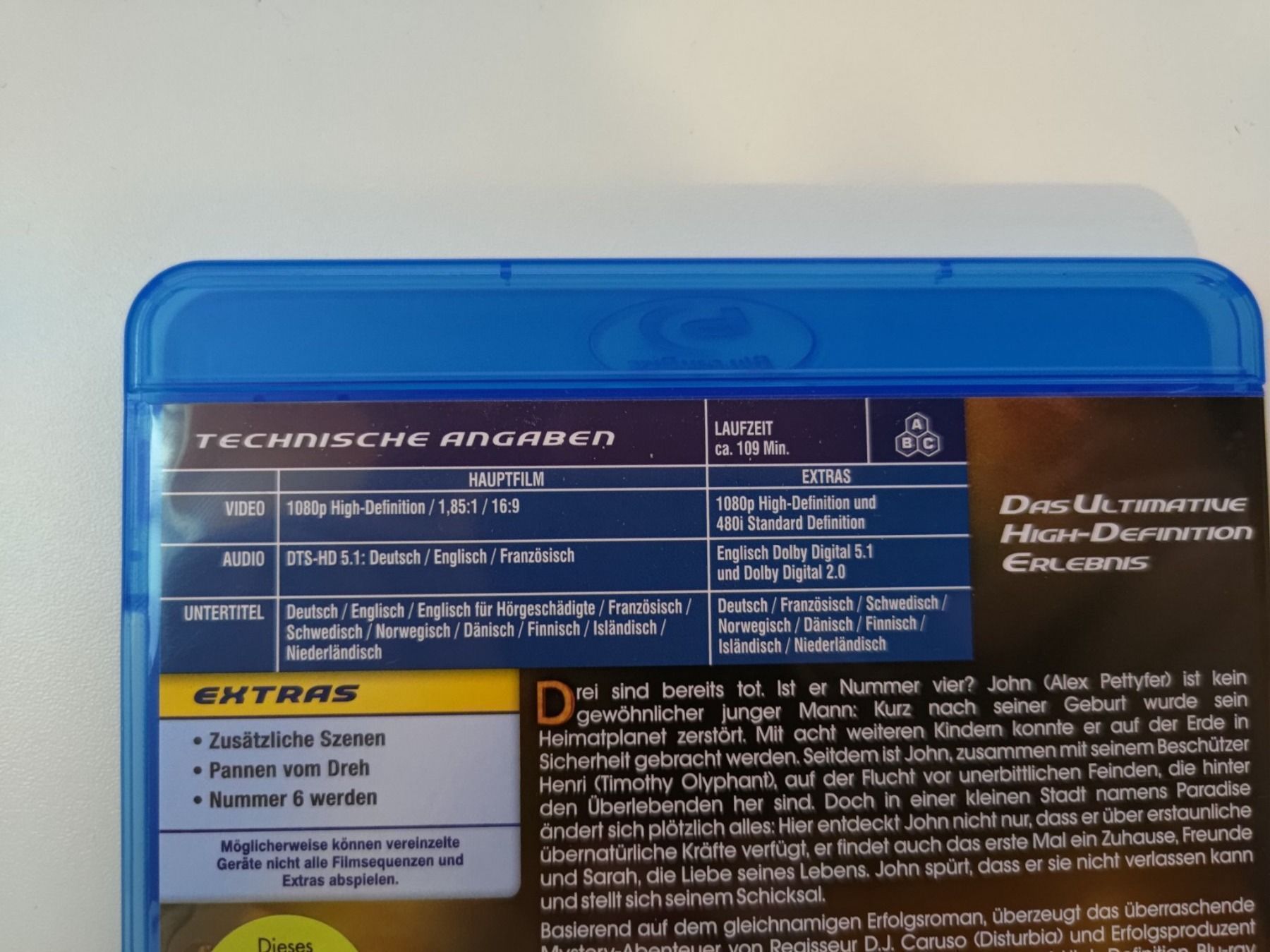 Alle DVDs: Ich bin Nummer Vier – Gebraucht aus Liestal von Kratzilla 3