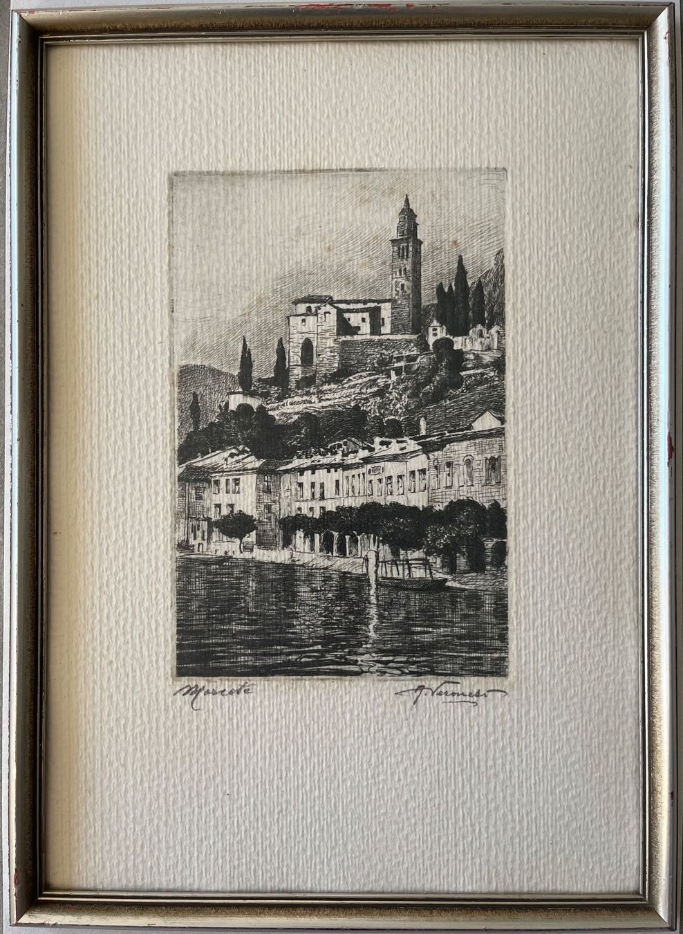 Grafica & Litografie: Alte signierte Lithographie – Usato da Döttingen venduto da zha_xh2w