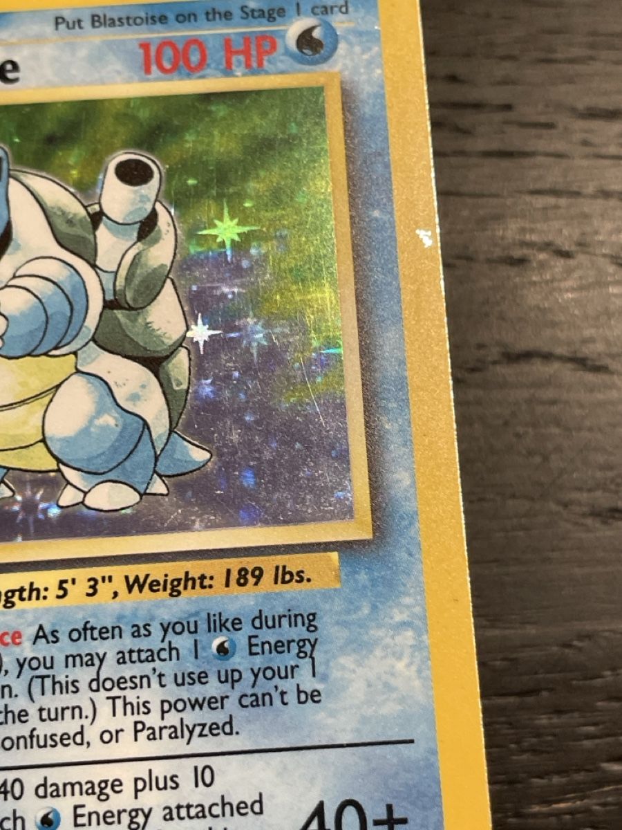 Pokémon Sammelbilder & Trading cards: Pokemon Blastoise Base set 2/102 holo vintage – Gebraucht aus Hugelshofen von Suimosa 1