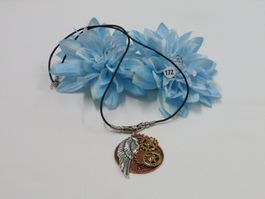1 Schmuckkette mit Anhänger Steampunk