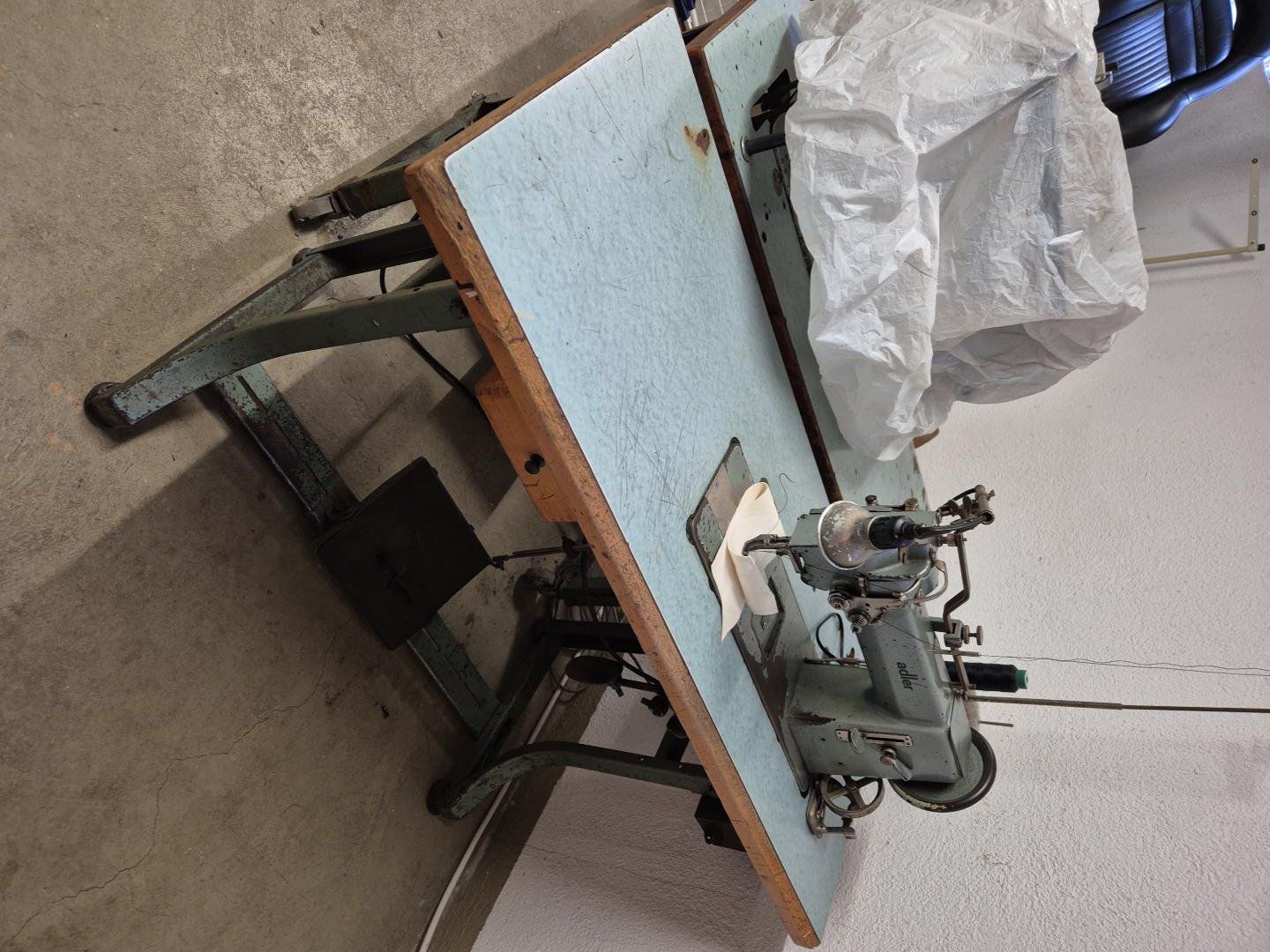 Adler Macchine da cucire: Adler 167-73T Industrienähmaschiene – Usato da Hettlingen venduto da Nadl05 6