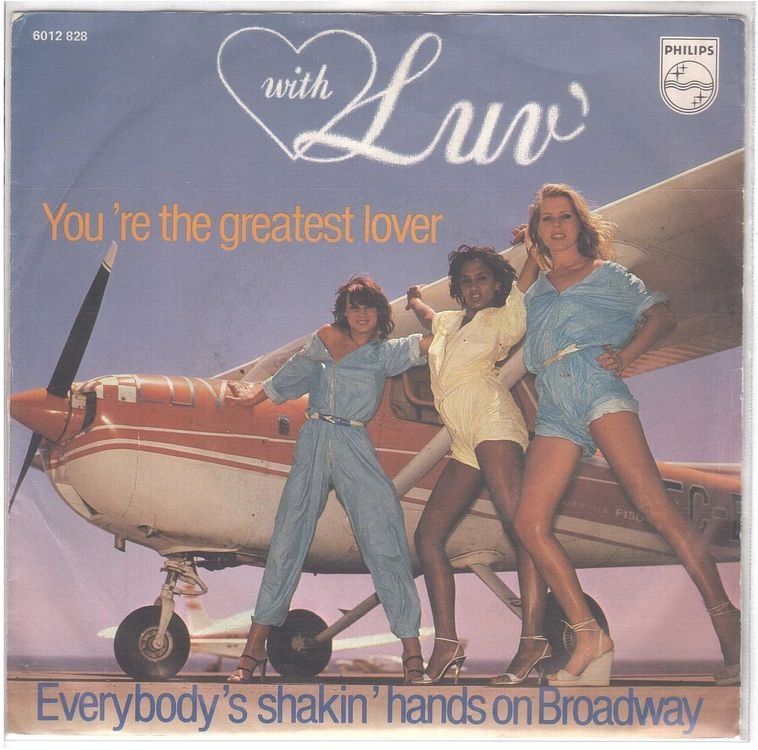 Dischi in vinile: LUV  --  You`re the greatest lover   Single7 – Usato da Rheinau venduto da asteng