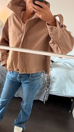 Casual Beige Autumn Jacket