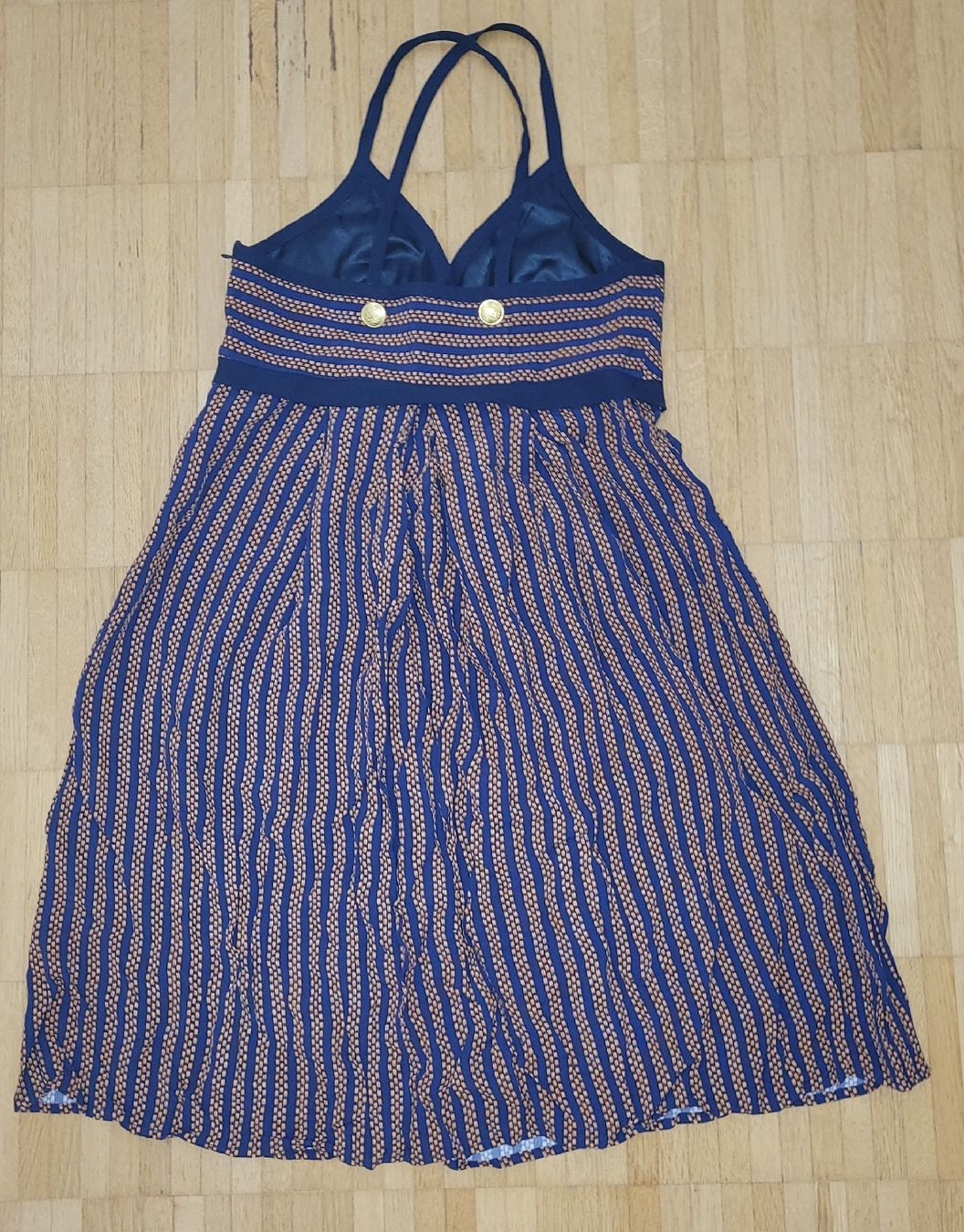 Kleider: 14. Robe d'été Jaspal rayée, croisée, taille M – Gebraucht aus Villars-sur-Glâne von m66_dch5 3