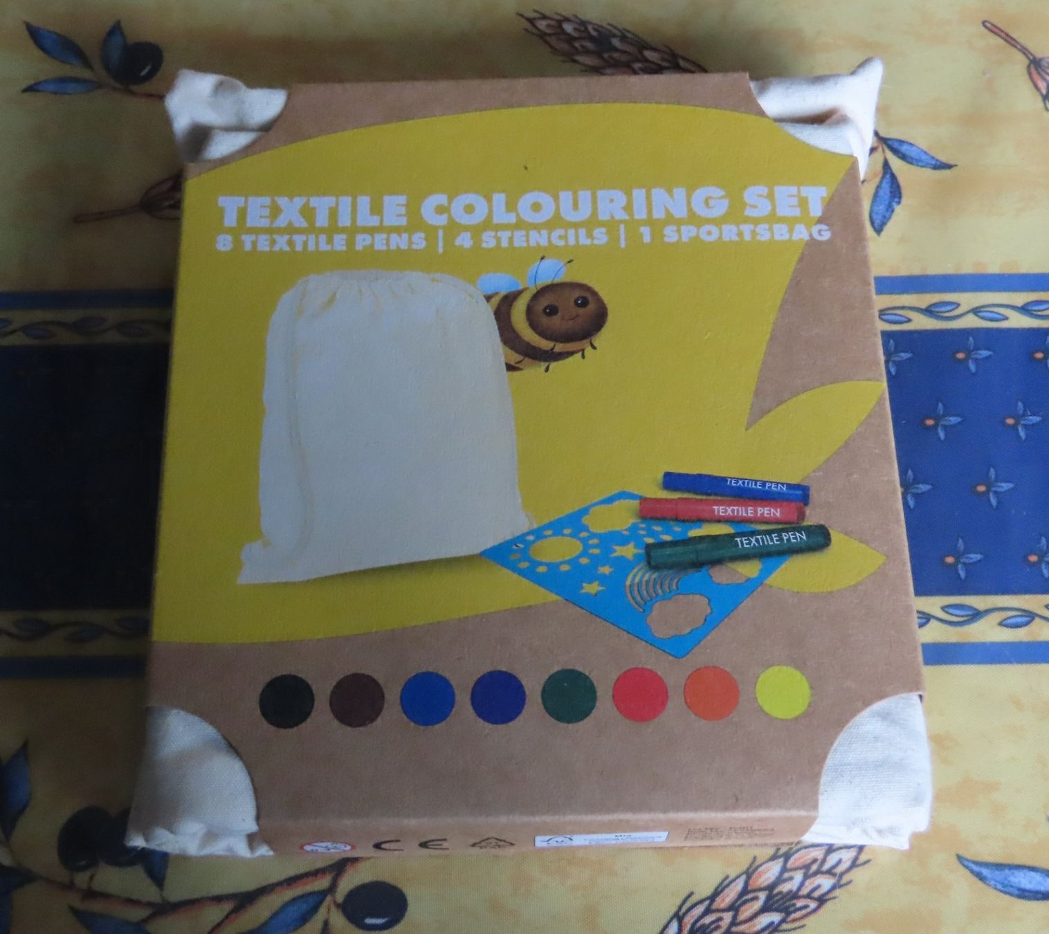 Kit bricolage: Set  Textile Colouring – Nuovo e nell'imballaggio originale da Troistorrents venduto da Marion70