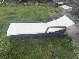 Rattan liegen pfister