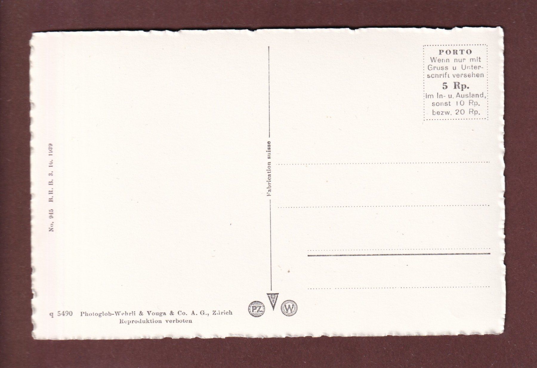 Cartoline postali: INTERLAKEN - Kirchen – Usato da Pully venduto da nicecards 1