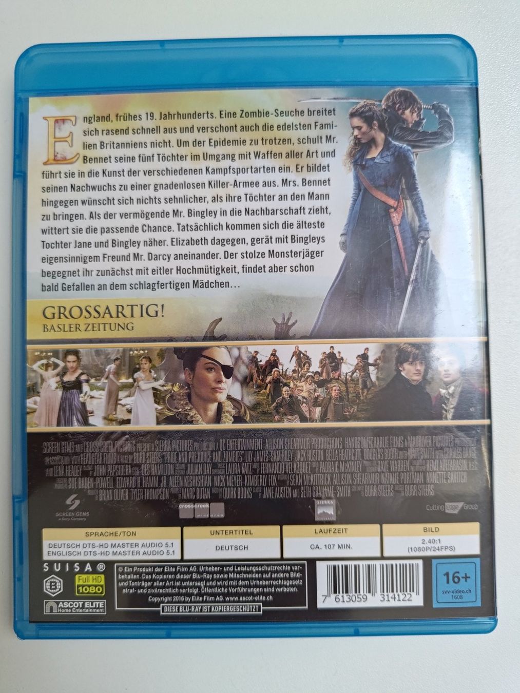 Tutti i DVDs: Stolz und Vorurteil und Zombies – Usato da Liestal venduto da Kratzilla 2