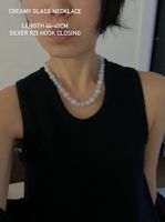 Cremy glass necklace very cool