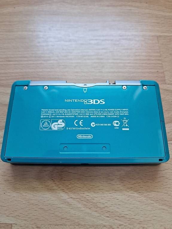 Nintendo Console: Nintendo 3DS Aqua Blau Aqua Blue – Usato da Fahrwangen venduto da luk_bhw7 2