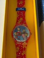 Swatch The Simpsons Weihnachtsuhr neuwertig