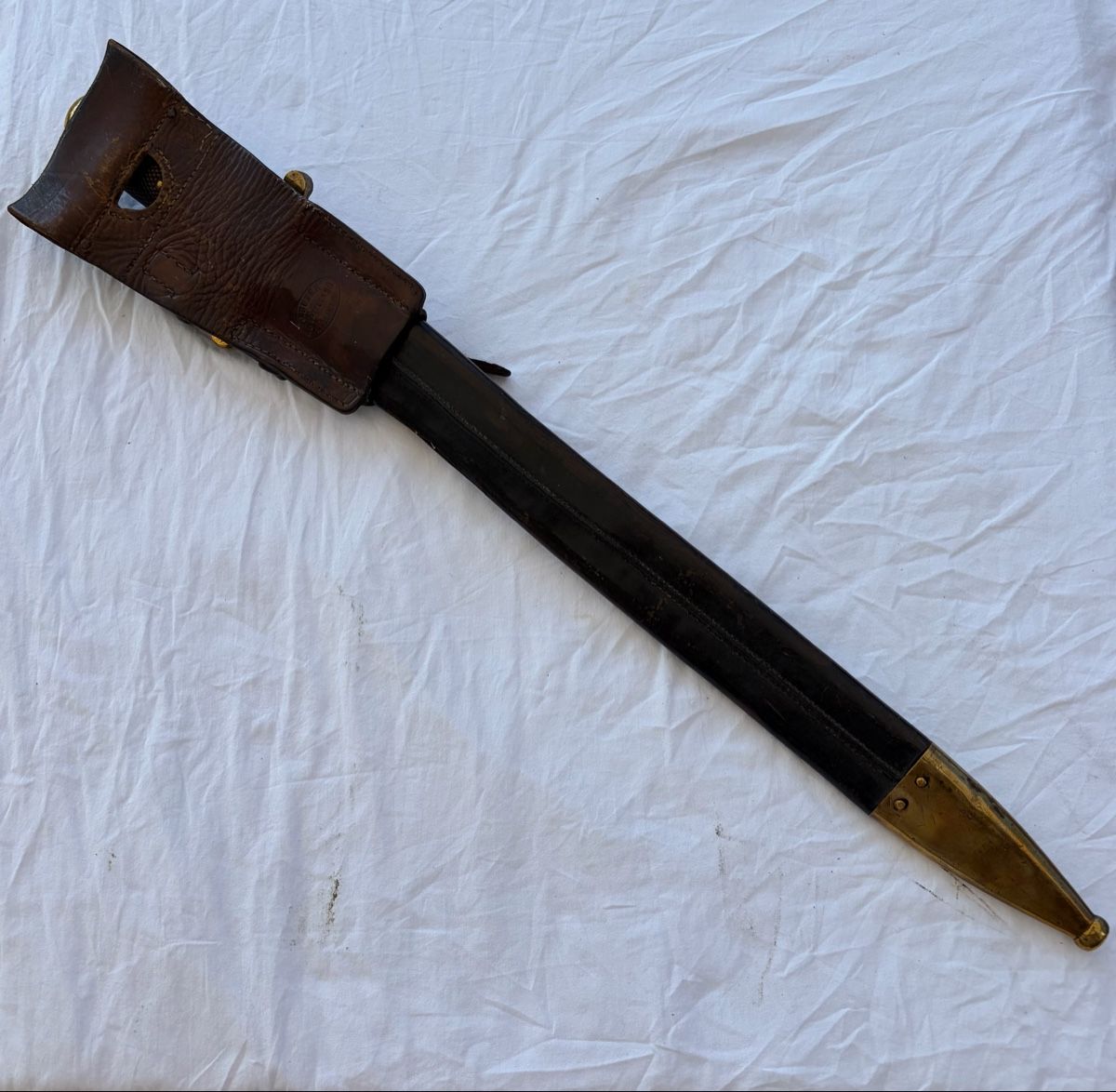Schweizer Armee Armi bianche: Schweizer Faschinenmesser M1878  – Usato da Roggwil BE venduto da TheColorsOfHistory 3
