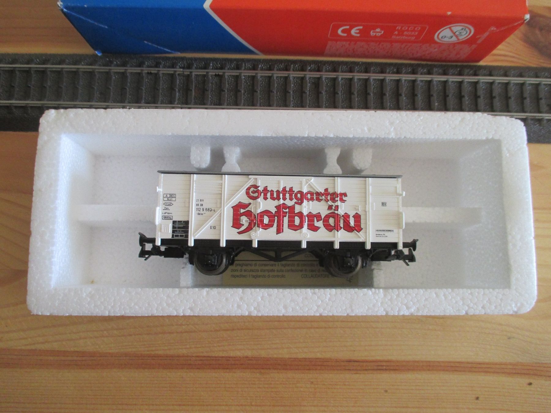 Roco Modellini di ferrovie: Roco H0 DC Stuttgarter Hofbräu – Usato da Breitenbach venduto da anti11 4