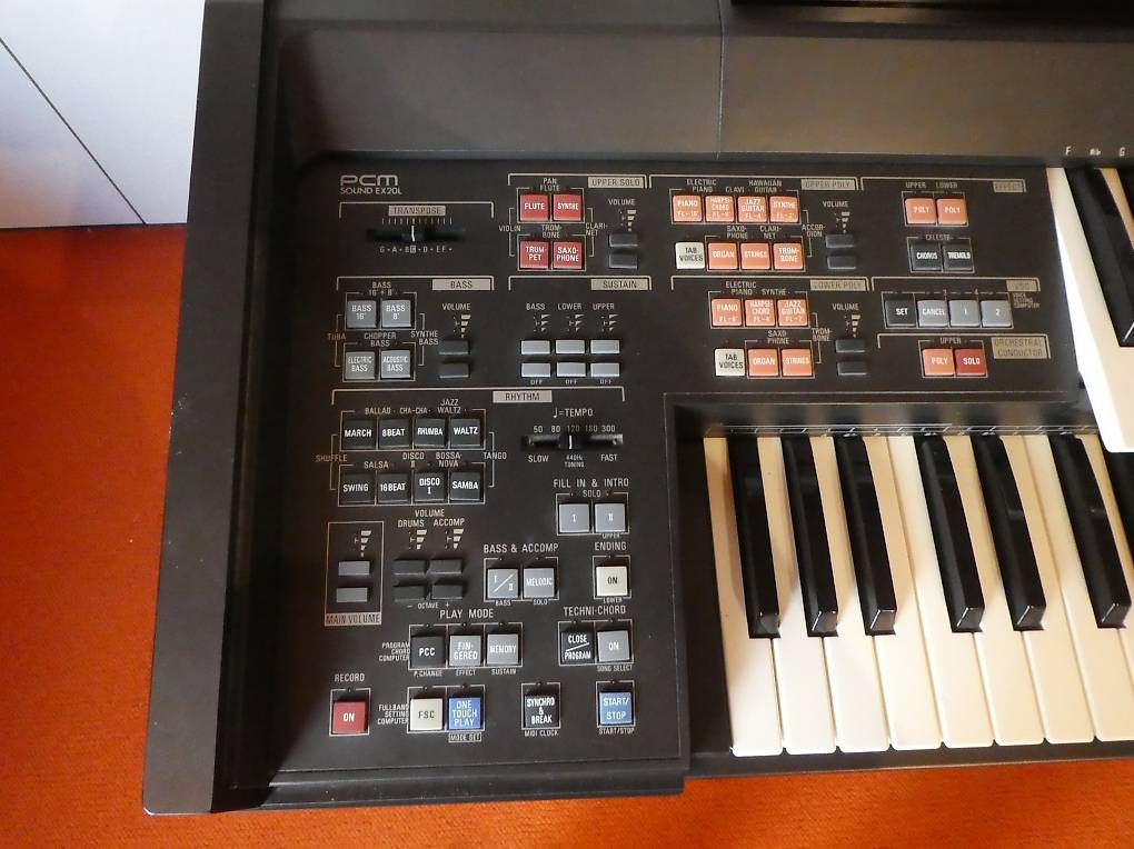 Musikinstrumente: Heimorgel, Marke Technics SX-EX20/L – Gebraucht aus Gelterfingen von Chrambi 2