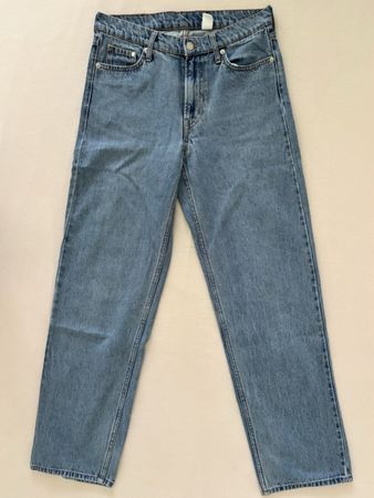 H&M Denim Baggy Jeans, Grösse 34, Top Zustand für Frühling!