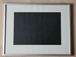 Wechsel-Bilderrahmen, Alu, reflexfreies Glas, 35cm x45cm
