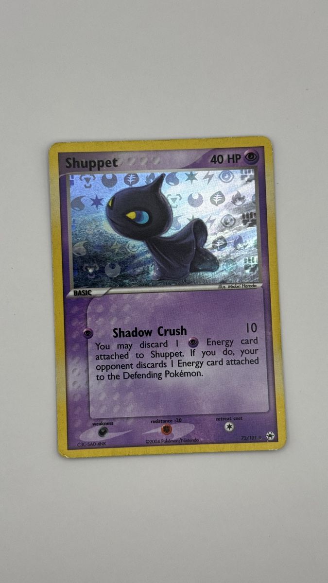 Pokémon Sammelbilder & Trading cards: Shuppet Holo Reverse Ex hidden Legends 72/101 – Gebraucht aus Belprahon von Rob_ain 1