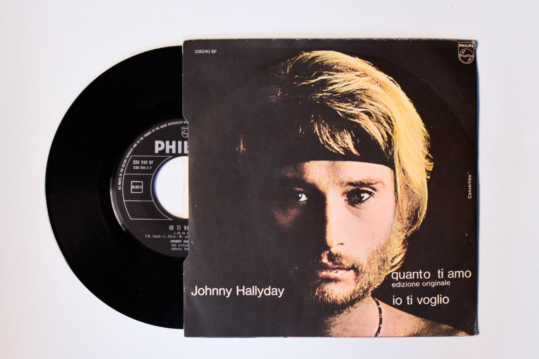 Dischi in vinile: Johnny Hallyday - Quanto ti amo – Usato da Belmont-sur-Yverdon venduto da ag97 1