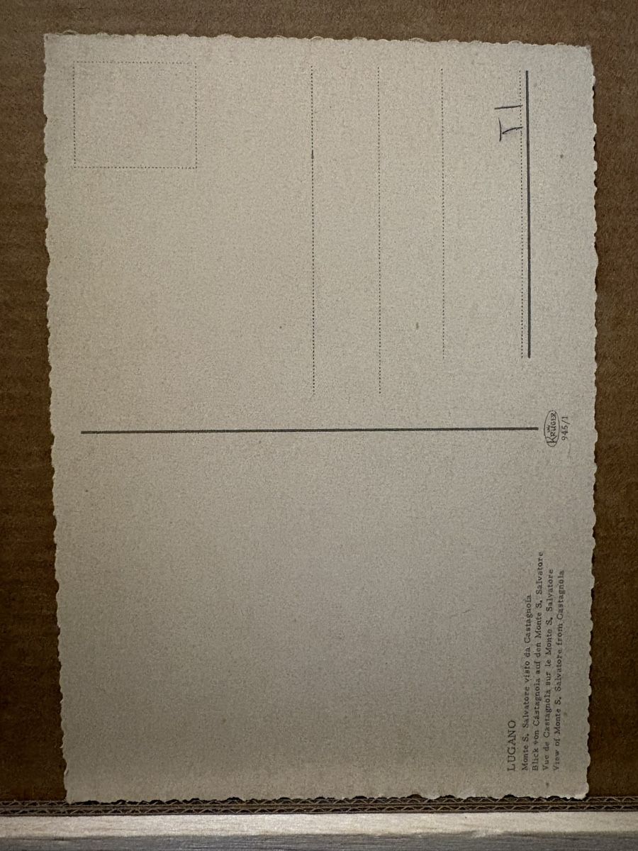 Cartoline postali: AK von Lugano – Usato da Rümlang venduto da Kartenpost1 1
