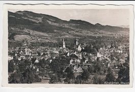 Alte Fotokarte von Altstätten gelaufen 1931 selten