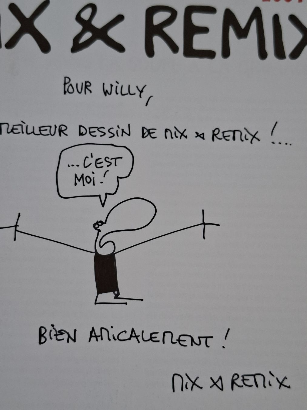 Fumetti: Mix & Remix 2004 dedicasse  – Usato da Mézières VD venduto da Grymmjow1904 1