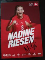 Nadine Riesen  - handsigniert SFV Karte  ⚽🇨🇭🇨🇭