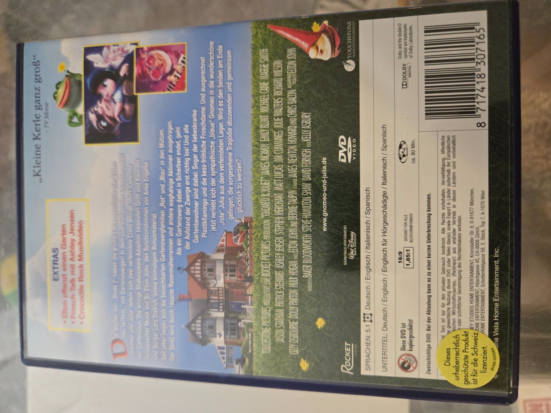 Tutti i DVDs: Gnomeo und Julia DVD – Usato da Bussigny venduto da Kfdlt 1