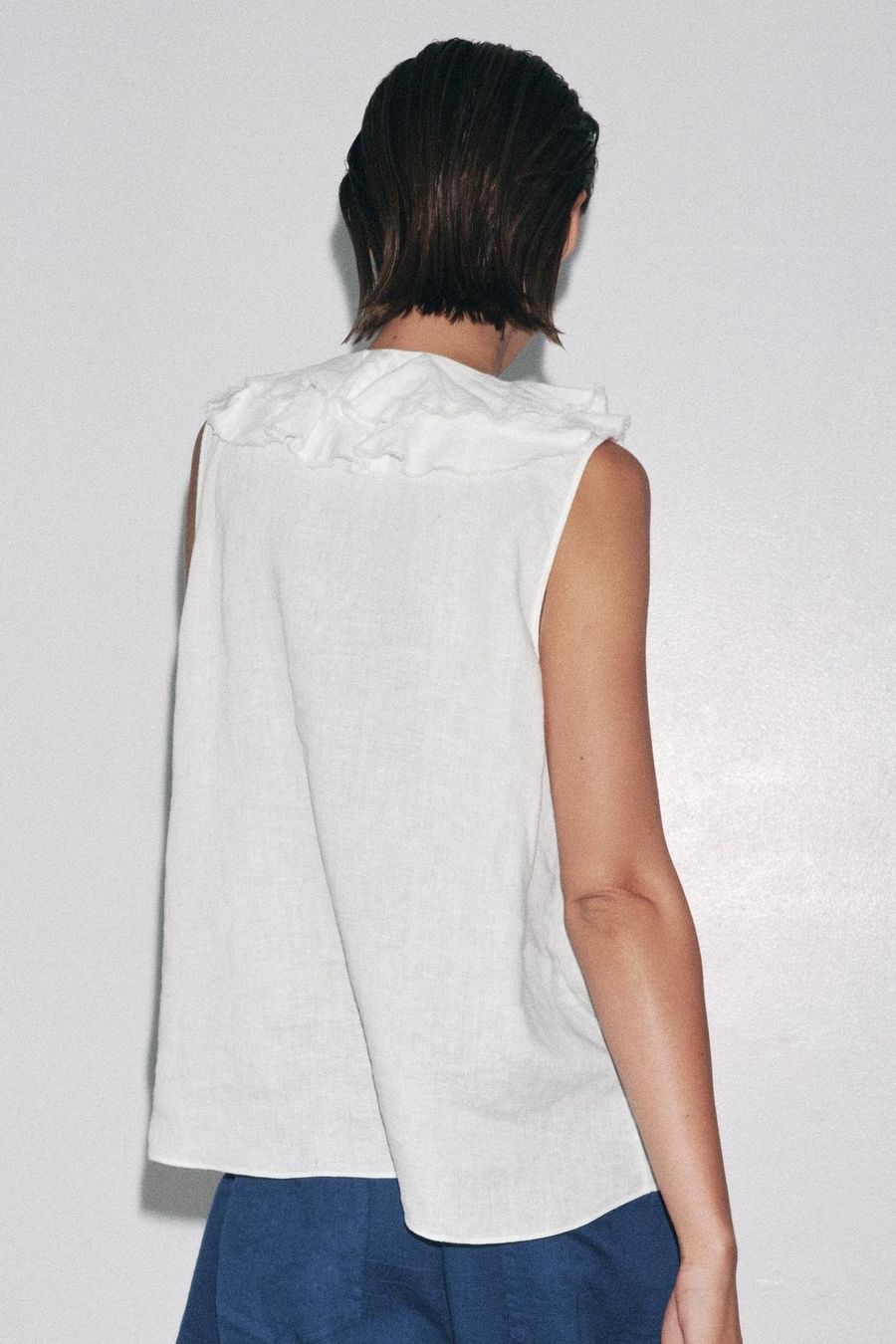 Zara Camicette: LEINENBLUSE ZARA NEU – Nuovo e nell'imballaggio originale da Biberist venduto da Soleda67 8