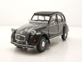 Citroën 2CV 6 Charleston 1981-1990 grau / schwarz     1:24