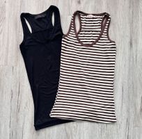 NEU 🩷 Gr 36 S Set Top 2er braun-hell & schwarz
