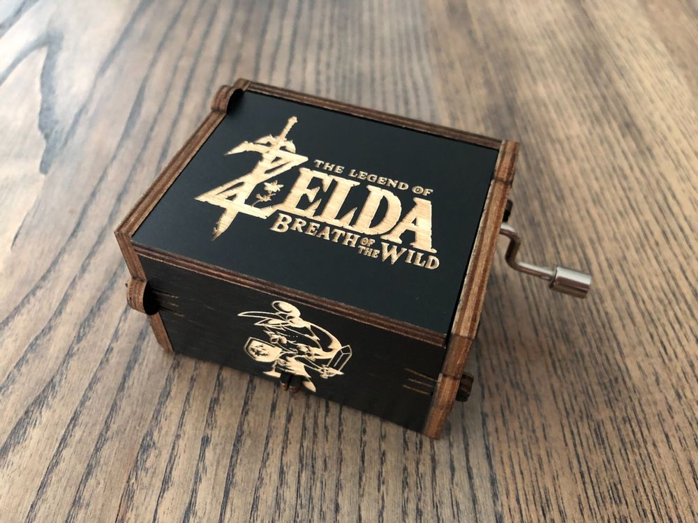 Spieluhr Mit Handkurbel - 18-Ton Musikbox 'Die Internationale'