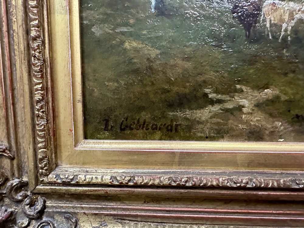 Ludwig GEBHARDT (18301908) Schönes Gemälde Kaufen auf Ricardo