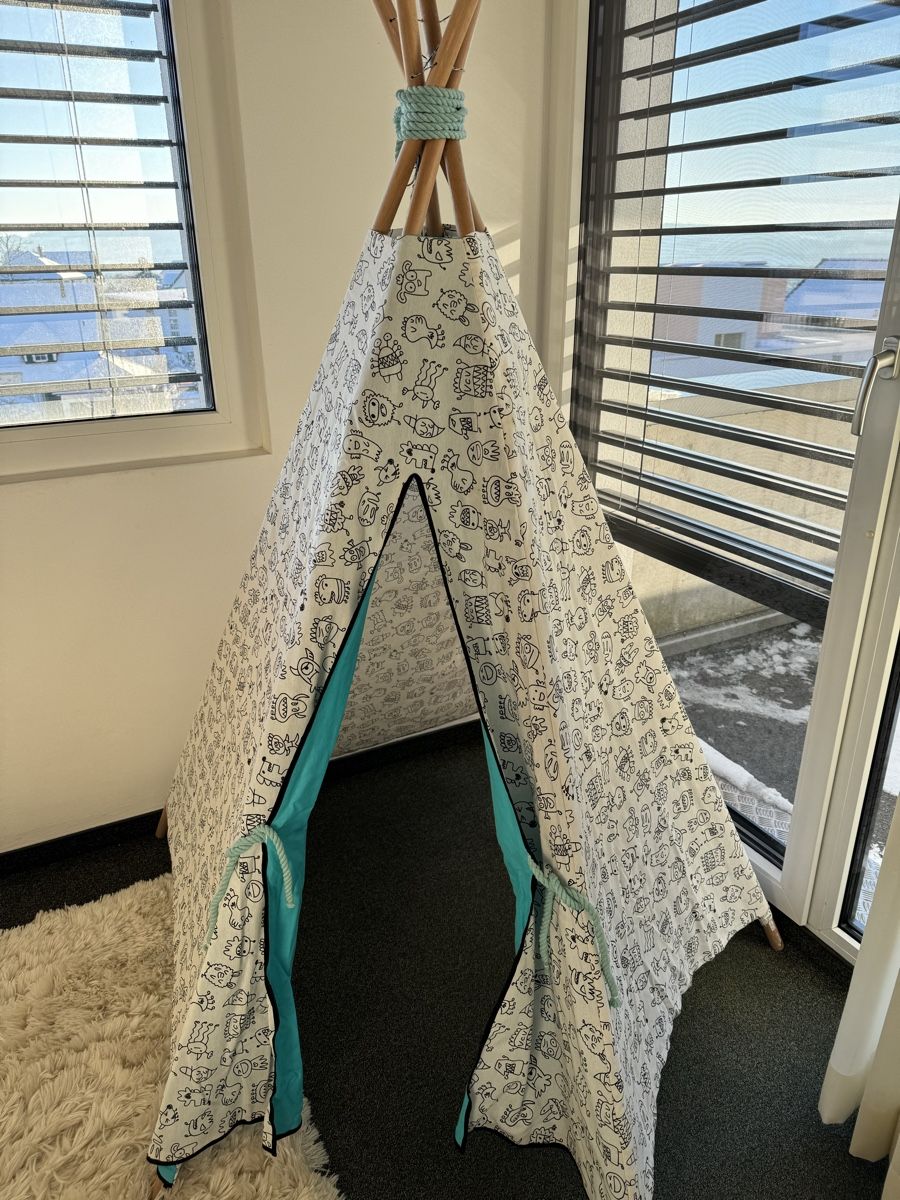 Spielhäuser: Kinder Tipi mit passendem Spielzeug-/Lego-Sack – Gebraucht aus Wermatswil von angre 1