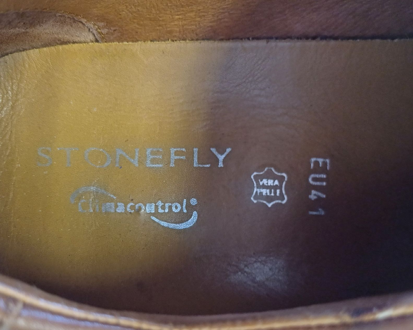 Scarpe da uomo: braune Herren -Schuhe Leder Gr.41 Stonefly – Usato da Merenschwand venduto da Brockinell 5