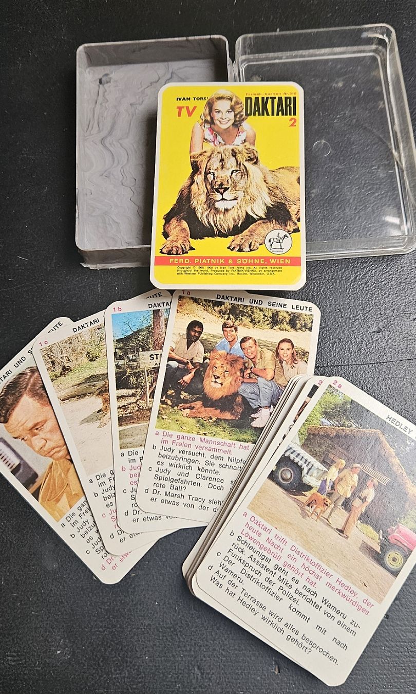 Spiele: Quartett Daktari 2, Piatnik – Gebraucht aus Belp von Ginus85