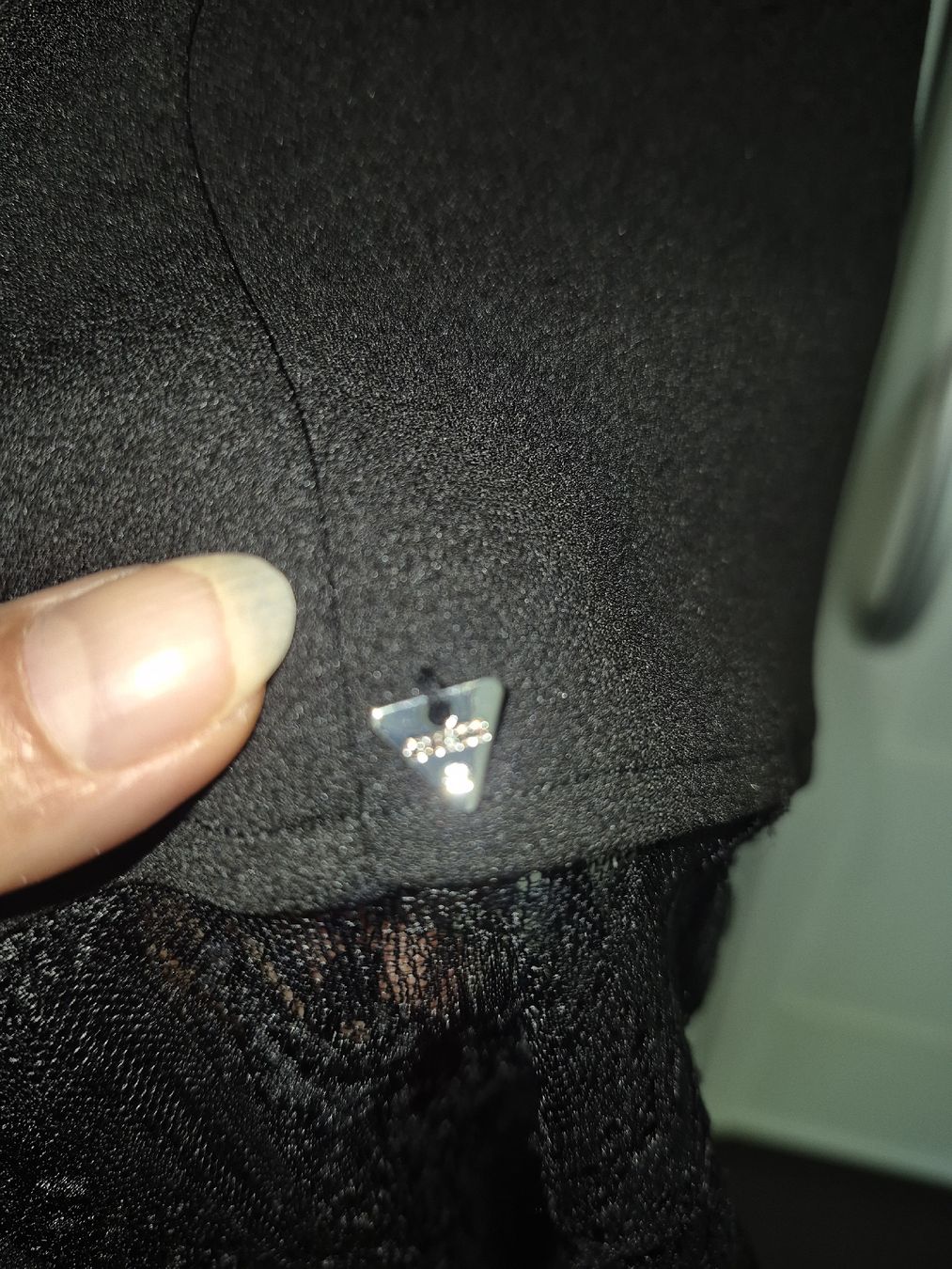 Guess Kleider: Guess Kleid schwarz Grösse M / 38 Spitzen-Einsätze – Neu (gemäss Beschreibung) aus Au ZH von fundgruebli 2