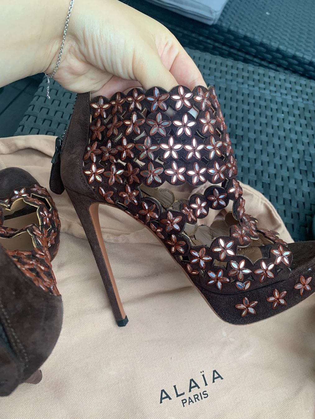 Alaia Damenschuhe: Sandalen Alaïa, Stiletto-Sandalen – Gebraucht aus Zell LU von AliAli24 6