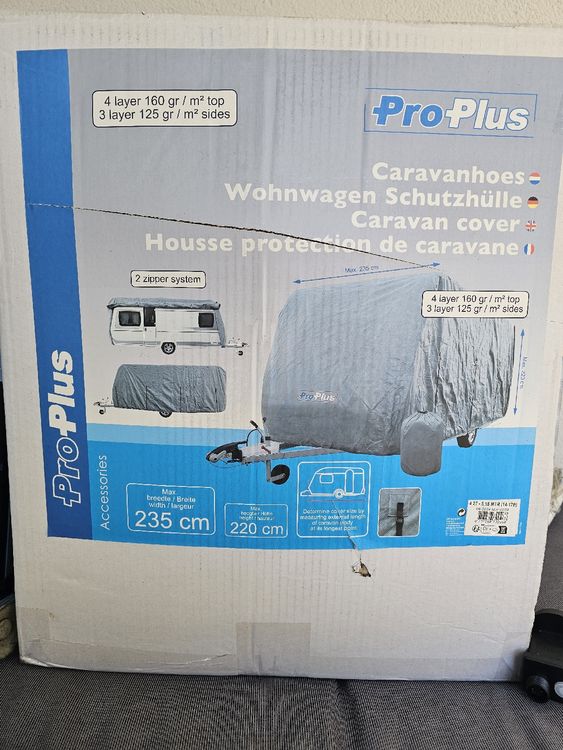 Wohnwagenschutzhülle Brunner Caravan Cover 6M, 600-650 Cm