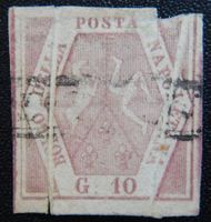 Neapel Altitalien Kat. 5 gest. 1858 Kat. 110 Euro