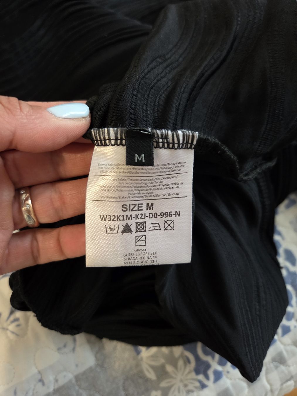 Guess Vestiti: Abito elegante nero Guess con pizzo – Usato da Lugano venduto da cgu_8wkn 4