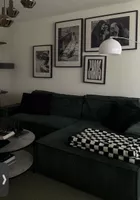 Schlafsofa Amelia Grün Cord