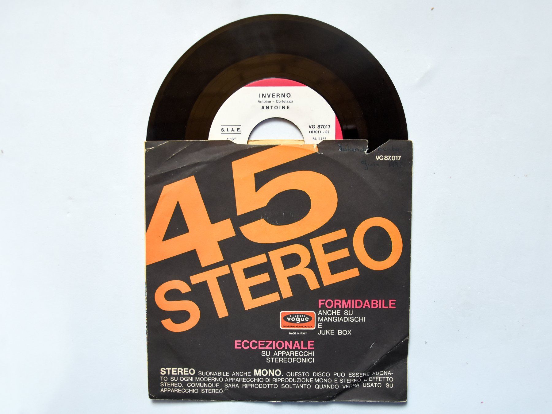 Dischi in vinile: Antoine - Ra-Ta-Ta – Usato da Belmont-sur-Yverdon venduto da ag97 1