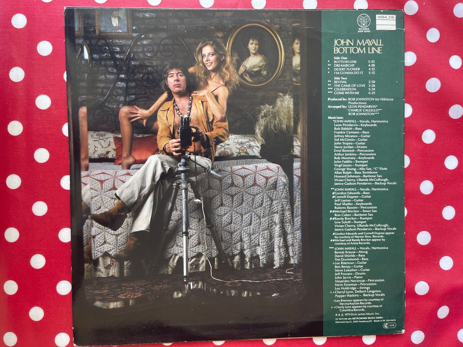 Dischi in vinile: S158/John Mayall Bottom Line – Usato da Frutigen venduto da Philippe_jsp 1