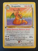 Pokémon 1ª Edizione Dragonite 19/62 ITA Fossil Vintage 