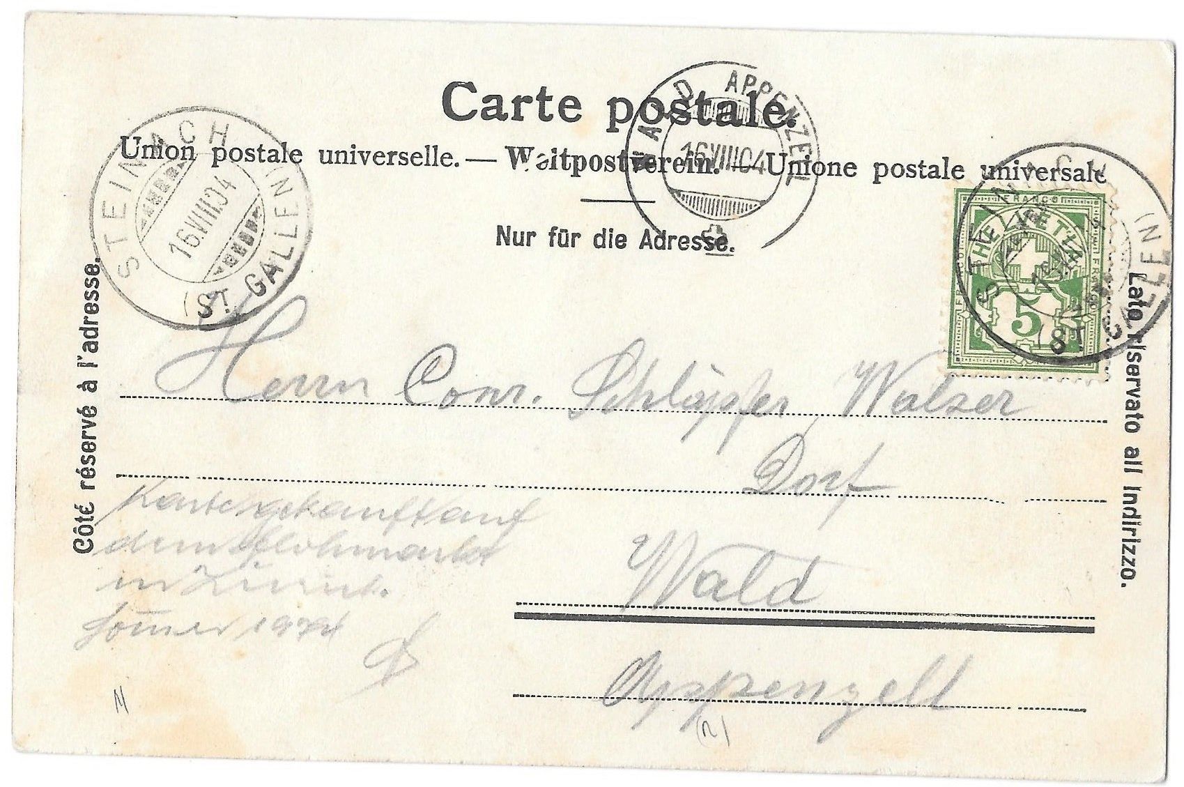 Cartoline postali: Trogen Teilansicht – Usato da Olten venduto da clotaldi 1