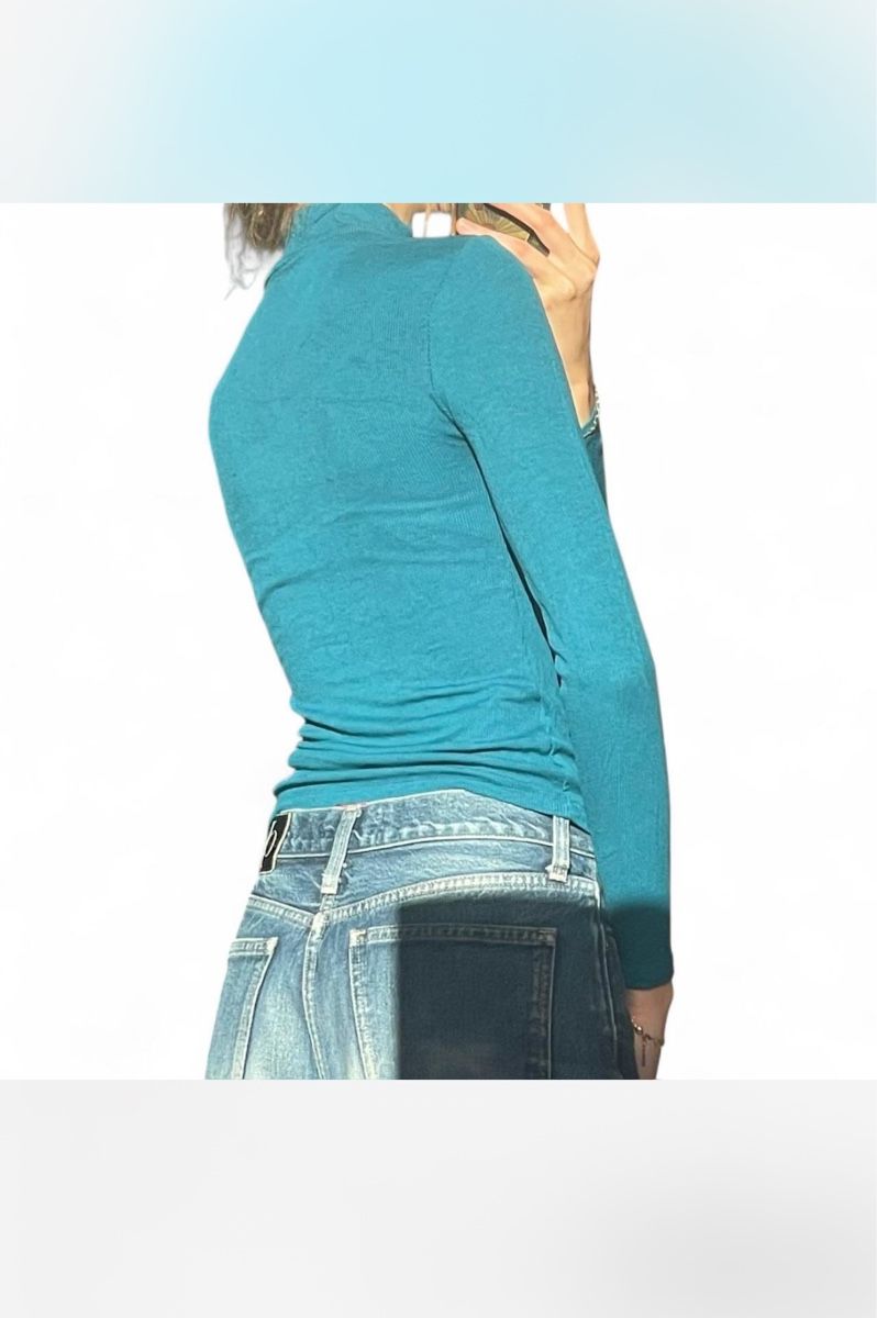 Top: Top manche longues - AMISU - Taille S - Bleu – Nuovo (secondo la descrizione) da Montana venduto da Jeanne_huggler
