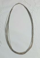 Vintage Liquid Silver oder Navajo-Stil Silber Halskette