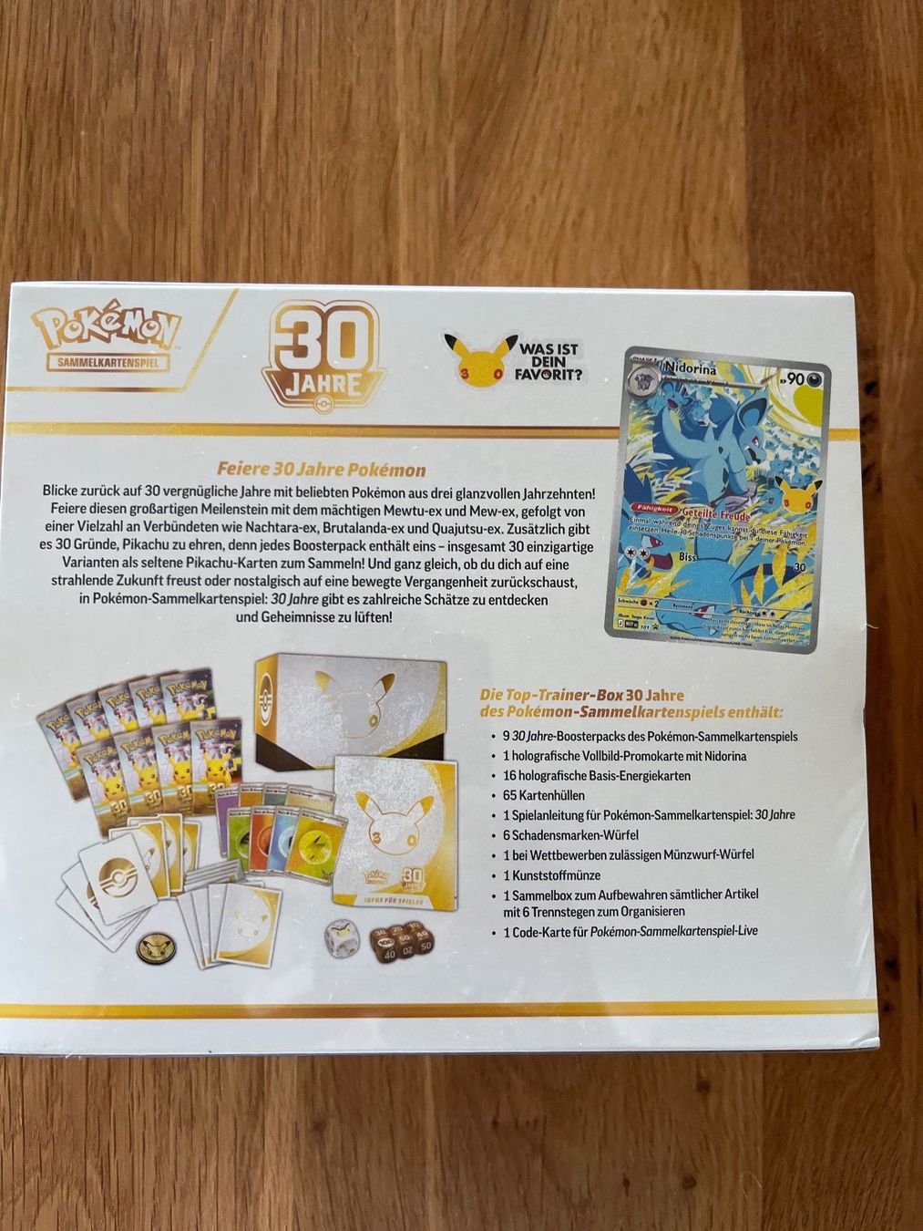 Pokémon Carte collezionabili: Pokémon Elite Trainer Box 30th Anniversary – Nuovo e nell'imballaggio originale da Perlen venduto da rob_gf28 1
