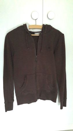 Converse Kapuzen-Pulli, Gr. M, braun, Baumwolle